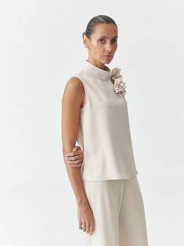 Camicia da donna 'Floriana' di TATUUM in beige: frontale