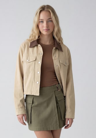 MYMO - Chaqueta de entretiempo en beige: frente
