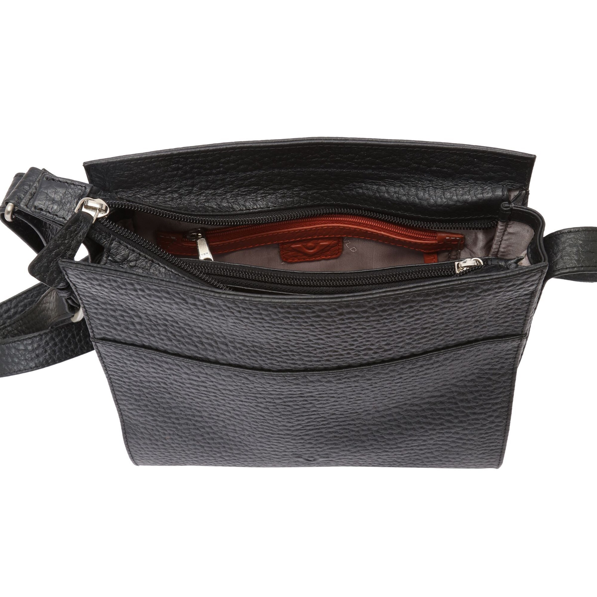 VOi Schoudertas 'Hirsch' in Zwart