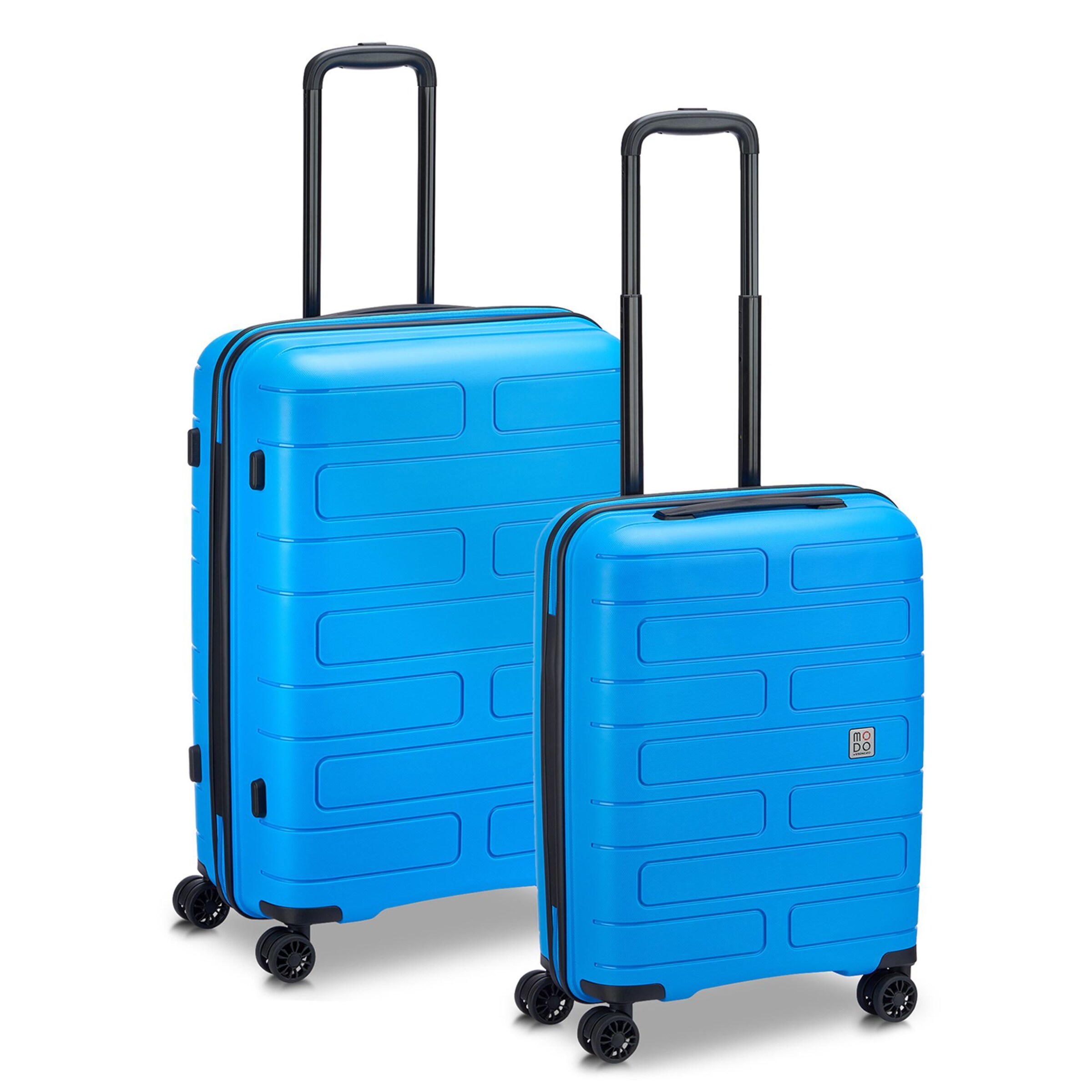 MODO by Roncato Suitcase Set 'Supernova 2.0 4' in Blue: front