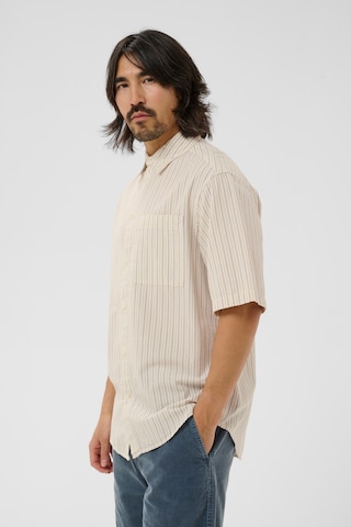 Matinique Regular Fit Hemd 'MAfranjo 73' in Beige