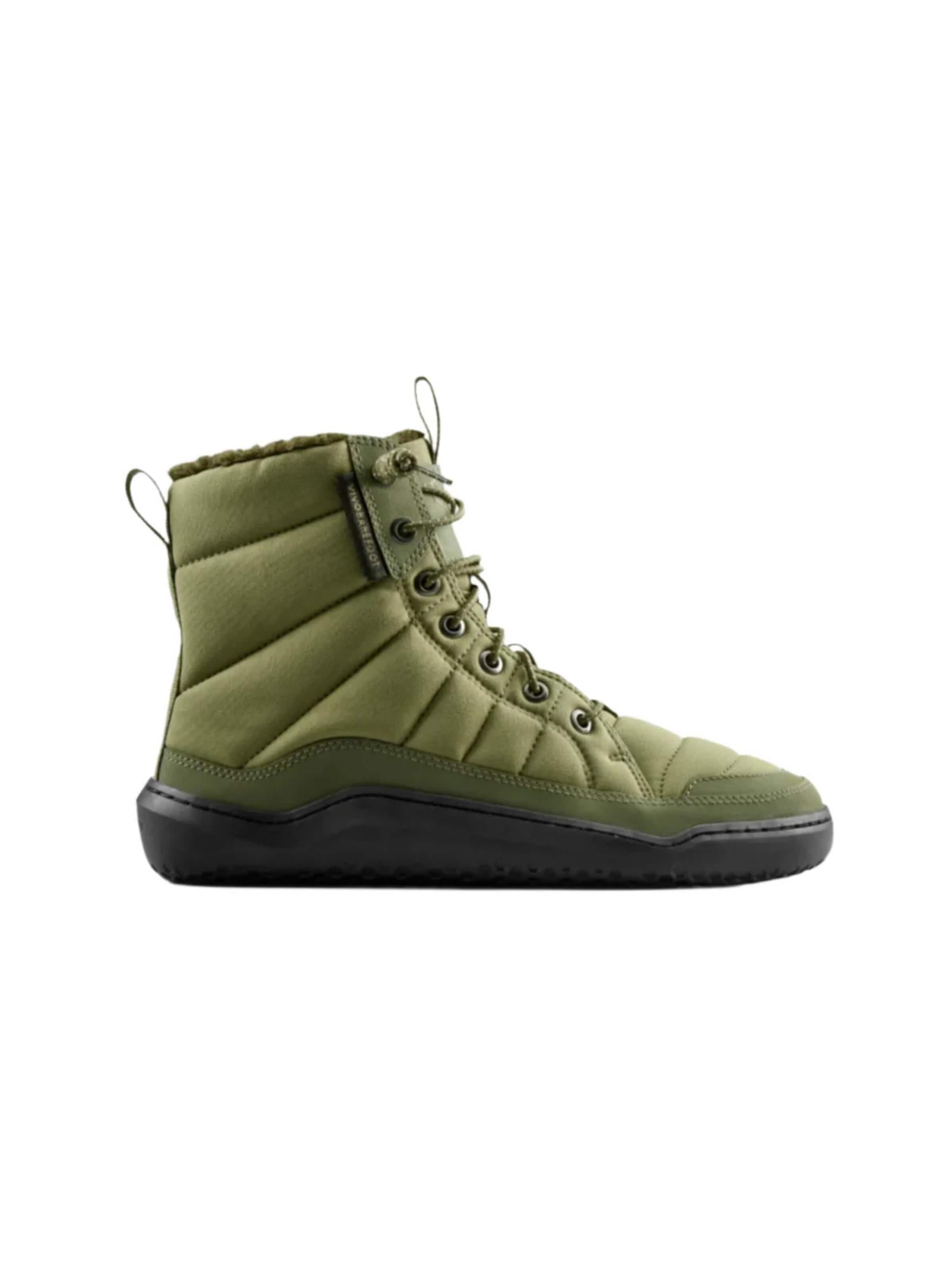 Vivo Barefoot Boots 'GOBI' in Green: front