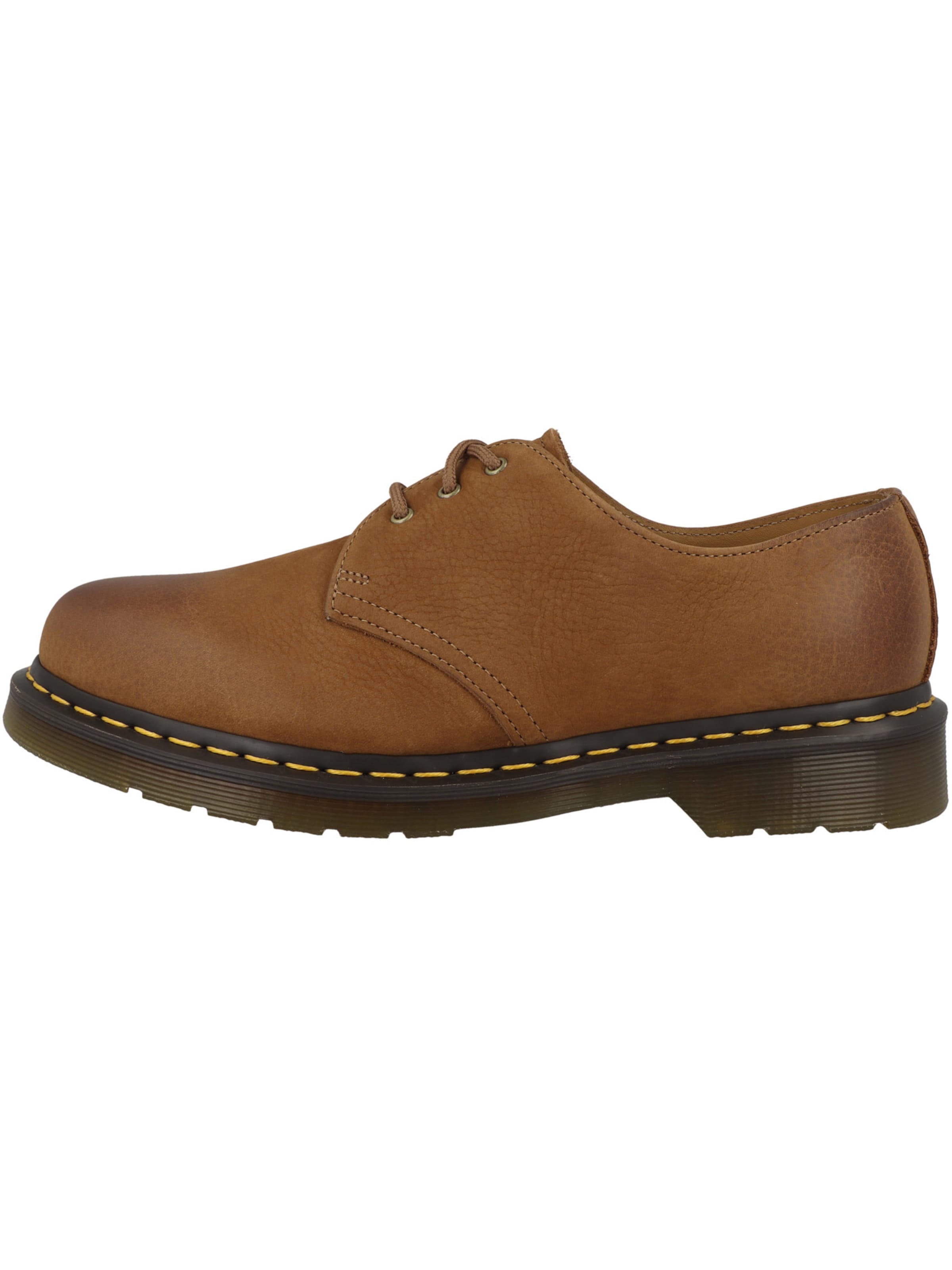 Dr. Martens Veterschoen in Bruin: voorkant