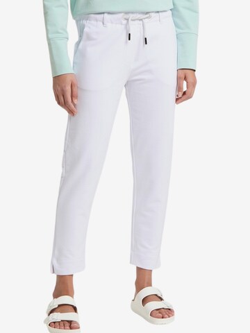 Regular Pantalon 'Ivalo' Elbsand en blanc : devant
