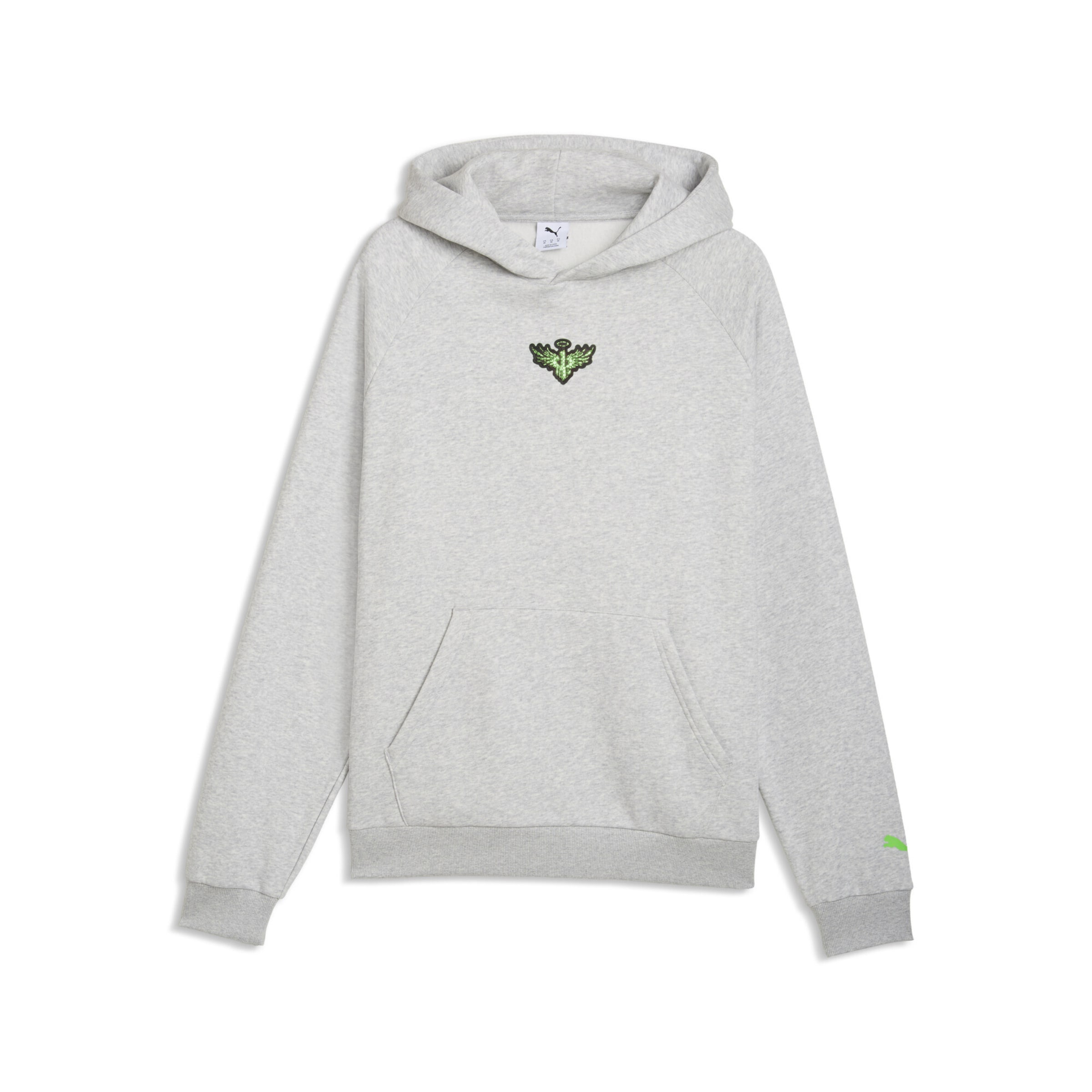 PUMA Sportsweatshirt 'Melo Alwayz On 1' in Grau: Vorderseite