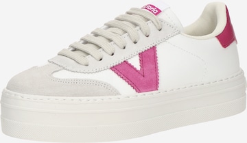 Baskets basses 'BARCELONA' victoria en rose : devant