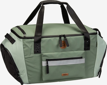 Cabaia Sporttasche ' Duffle Explorer Medium ' in Grün: Vorderseite