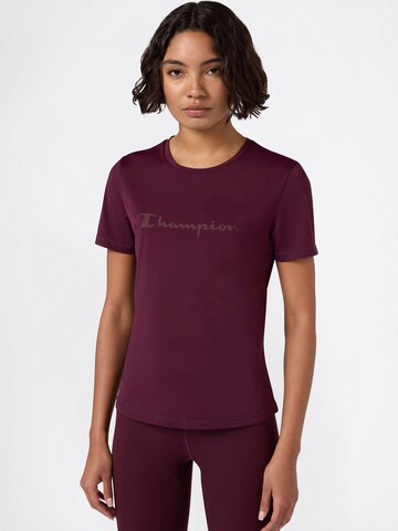 Champion Authentic Athletic Apparel Performance shirt in Red: front