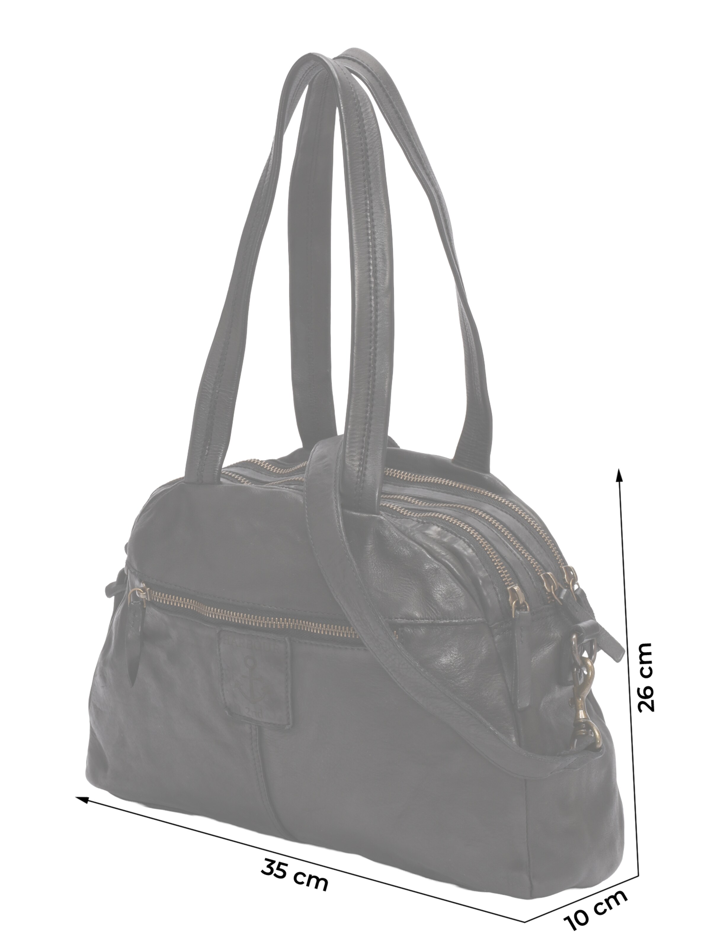 Harbour 2nd - Bolso de hombro 'Ravina' en negro