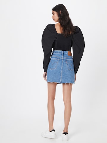 LEVI'S ® Skirt 'High Rise Deconstructed Iconic' in Blue