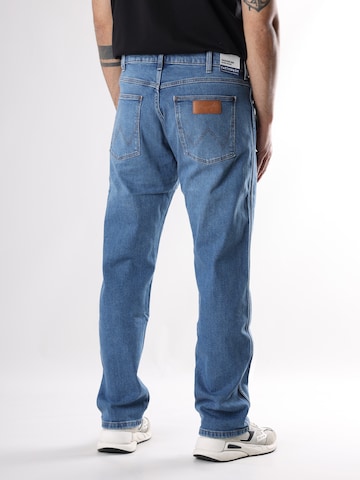 Largi Jeans 'RELAXED FRONTIER' de la WRANGLER pe albastru