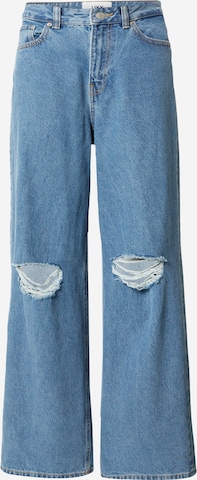 JJXX Wide leg Jeans 'Tokyo' in Blauw: voorkant