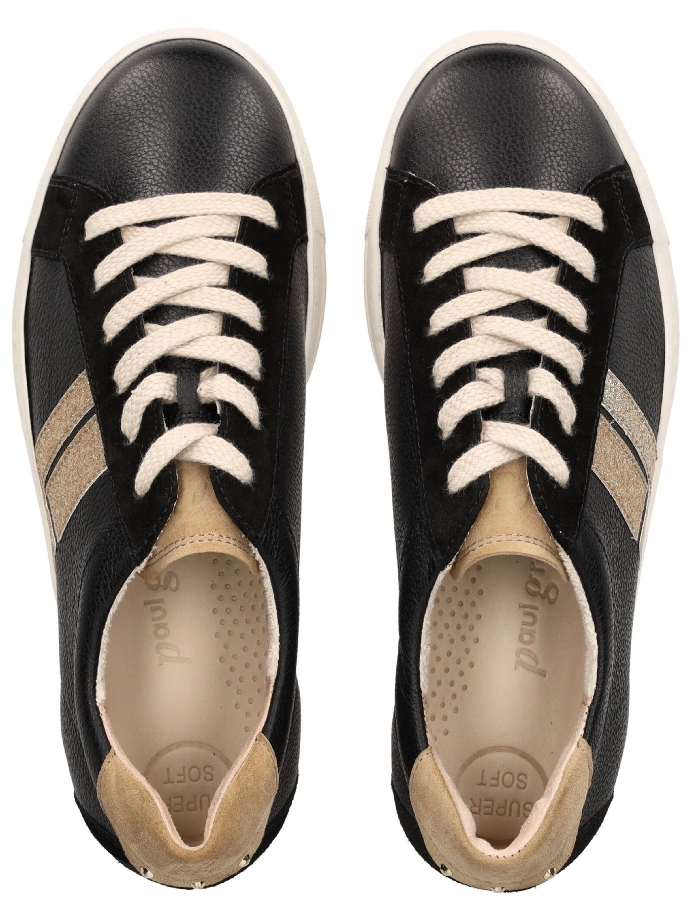 Paul Green Sneakers laag in Zwart