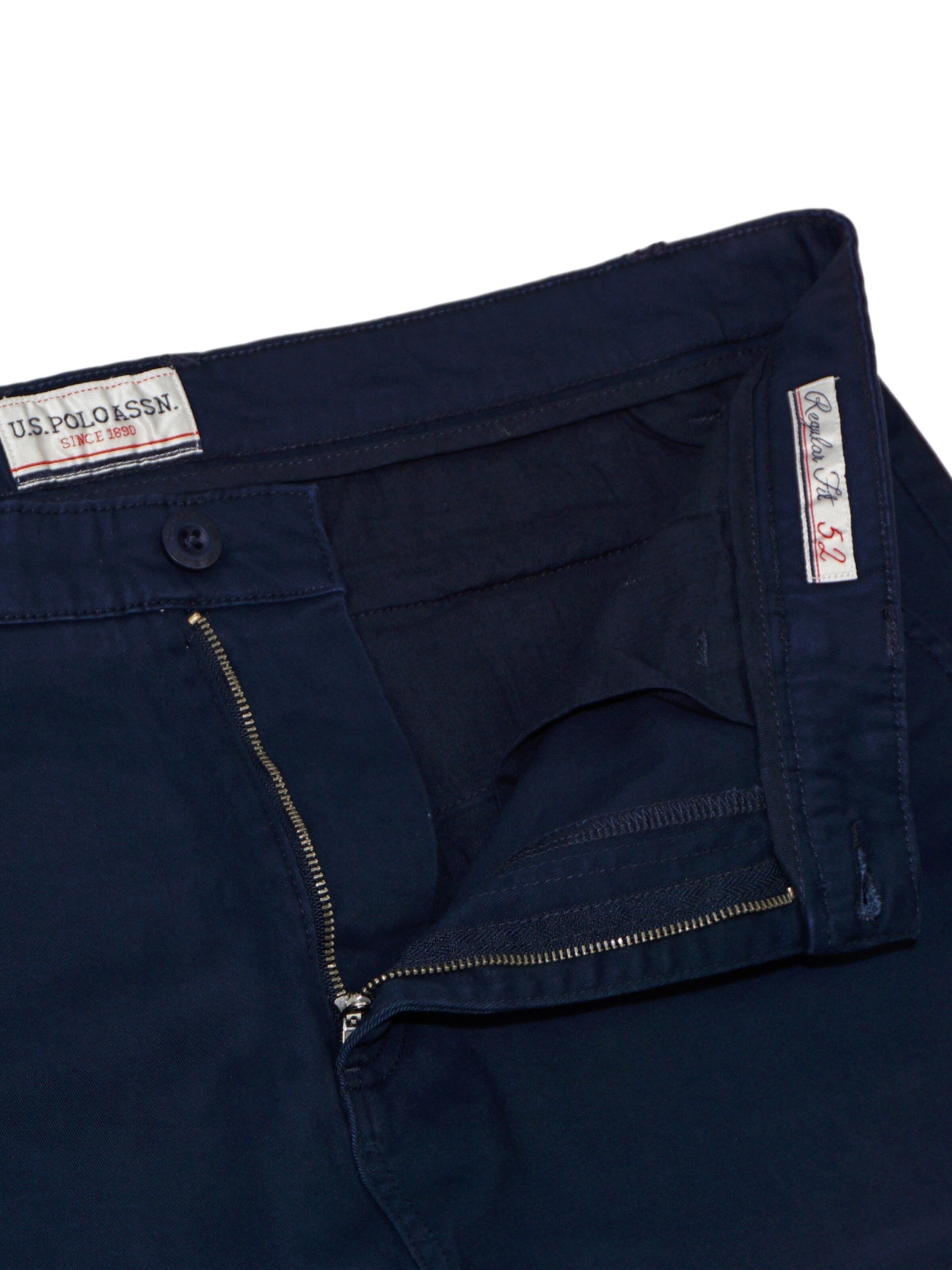 U.S. POLO ASSN. Regular Broek in Blauw