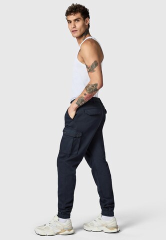Effilé Pantalon cargo 'Siwas' Peak Time en bleu