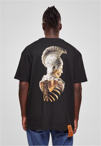 Tricou 'Head Of Ares' de la Forgotten Faces pe negru: față