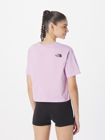 T-shirt THE NORTH FACE en violet