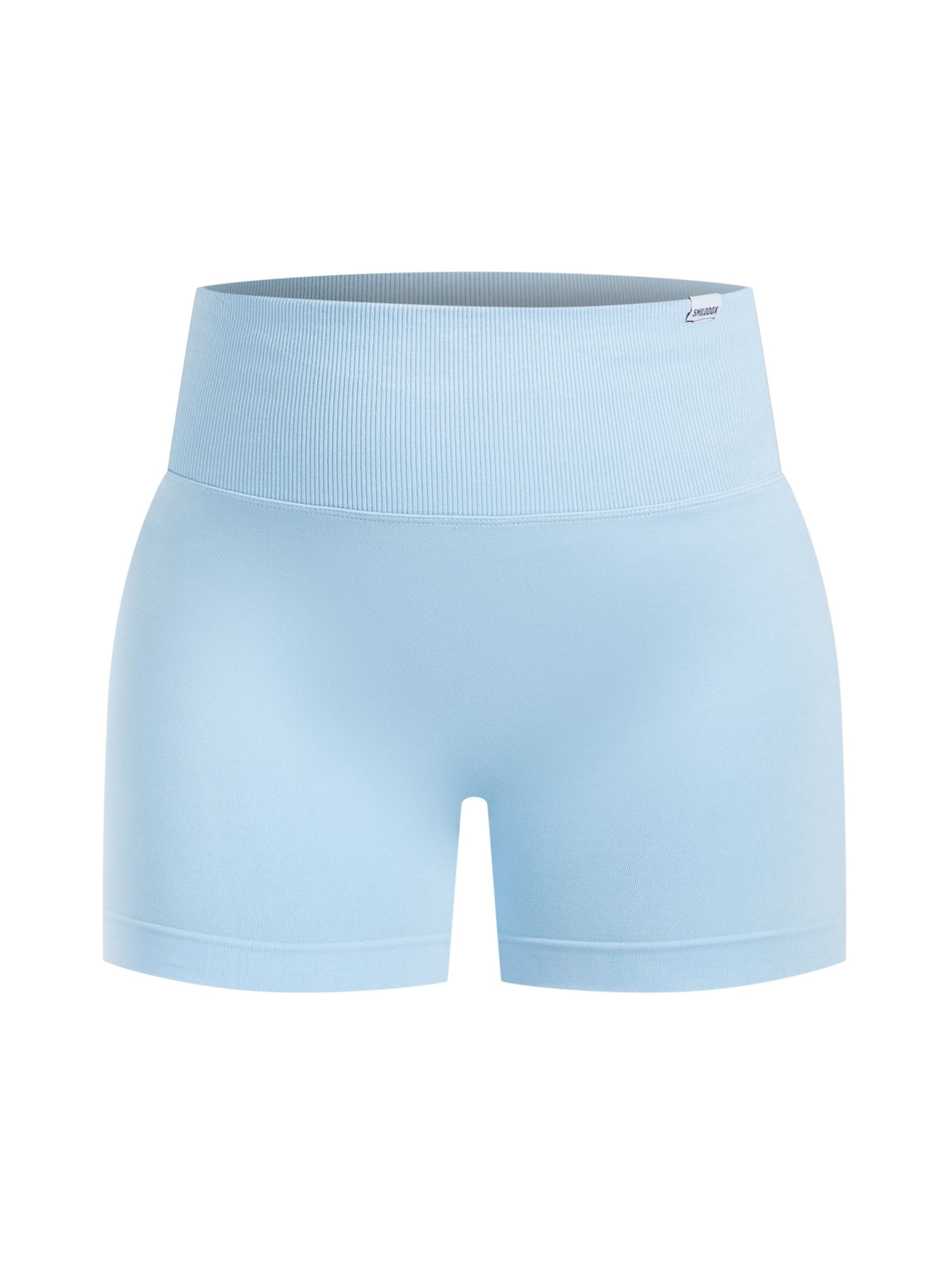 Smilodox Short Leggings ' Elvia ' in Blau: Vorderseite