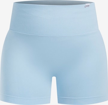 Smilodox Short Leggings ' Elvia ' in Blau: Vorderseite