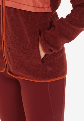 Whistler Functionele fleece jas 'Oak' in Rood