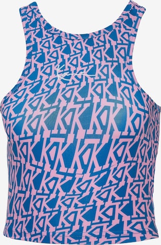 Karl Kani Top in Blue: front