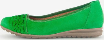 GABOR Ballet Flats in Green