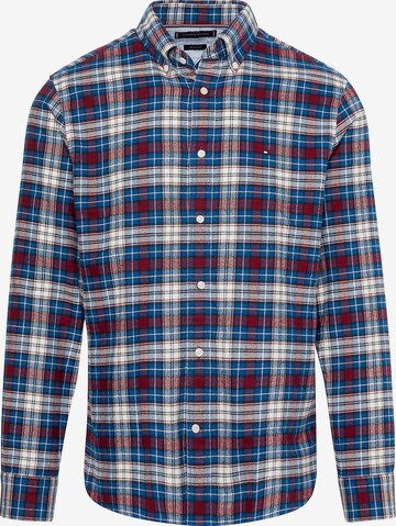 Chemise 'Tartan' TOMMY HILFIGER en bleu : devant