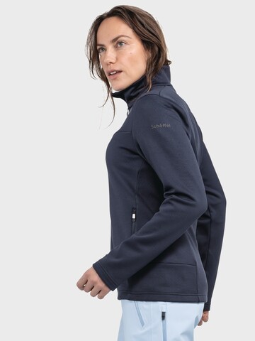Schöffel Athletic fleece jacket 'Pine' in Blue