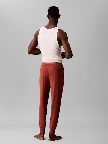 Calvin Klein Pyjamahose in Rot
