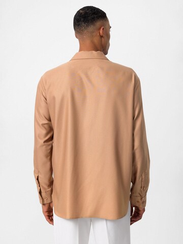 Antioch Regular Fit Hemd in Braun