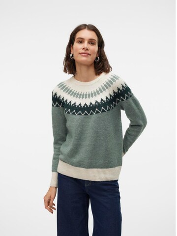 VERO MODA Trui 'VMSimone' in Groen