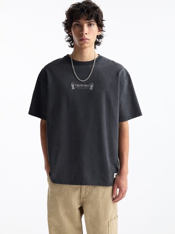 Pull&Bear Shirt in Grijs: voorkant