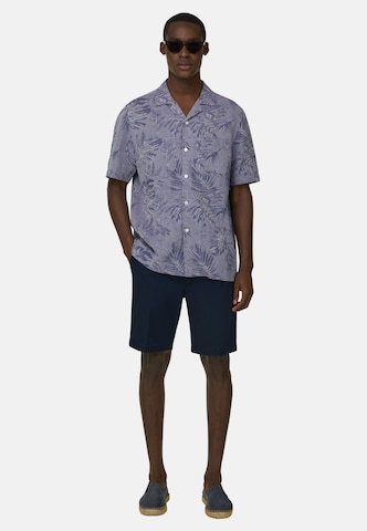 Coupe regular Chemise Boggi Milano en bleu