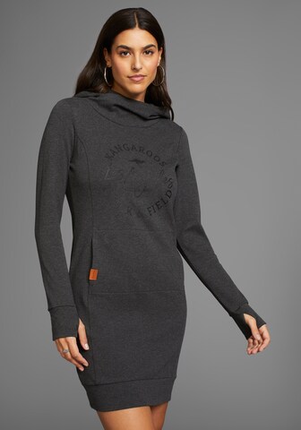 KangaROOS Dress in Grey: front