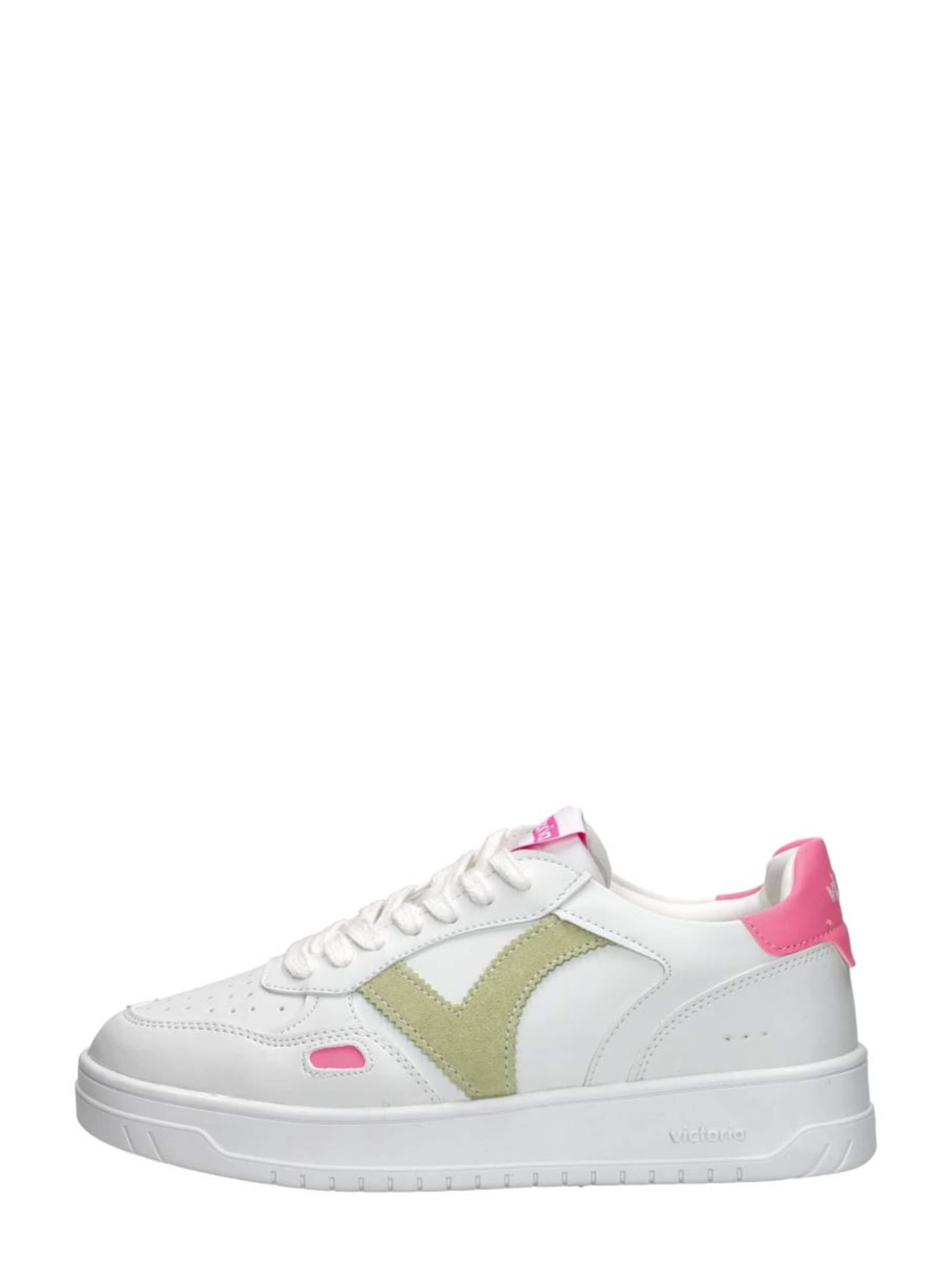victoria Sneakers 'Laag' in White: front