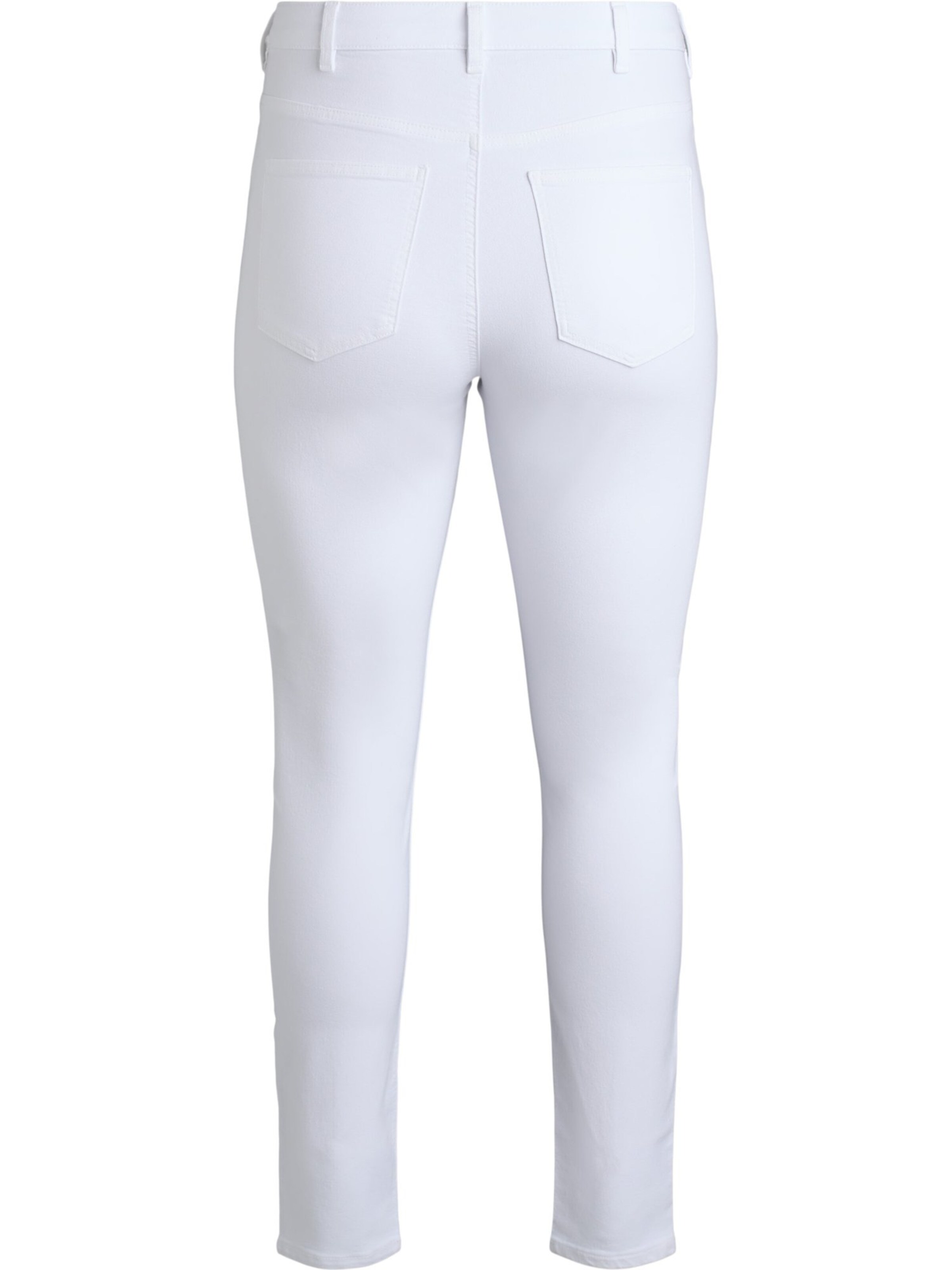 Zizzi Skinny Džíny 'Amy' – bílá