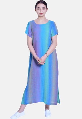 SAMMER Berlin Kleid in Blau: Vorderseite