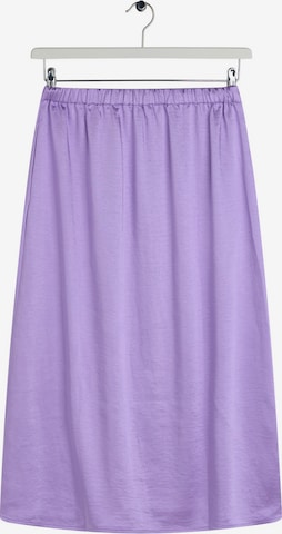 BZR Skirt 'Satina Nuri' in Purple: front