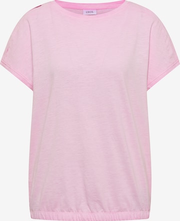CECIL T-Shirt in Pink: Vorderseite