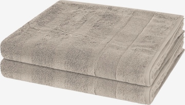 Cawö Towel 'Noblesse' in Grey: front