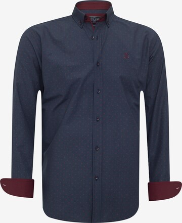 Sir Raymond Tailor Button Up Shirt 'Luba' in Blue: front