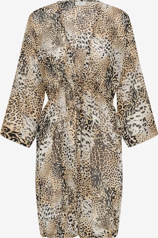 Kaffe Kimono 'KASea' in Bruin: voorkant