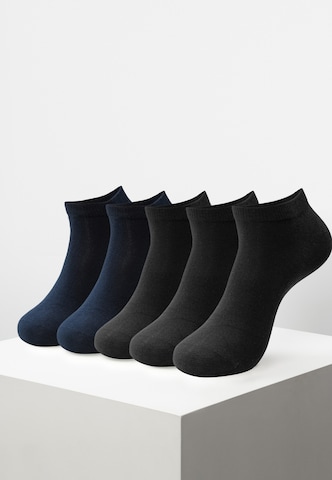 Chaussettes ' Melvin ' INDICODE JEANS en bleu : devant