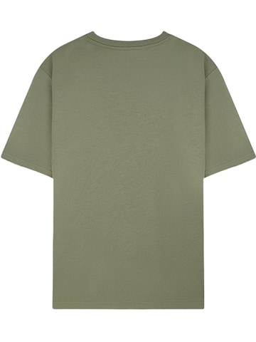 LTB Jeans Shirt 'Soft Touch T-Shirt' in Groen: voorkant