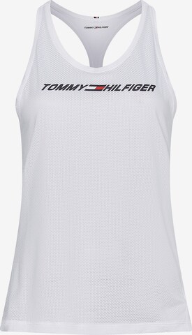 Tommy Hilfiger Sport Sporttop in Weiß: predná strana