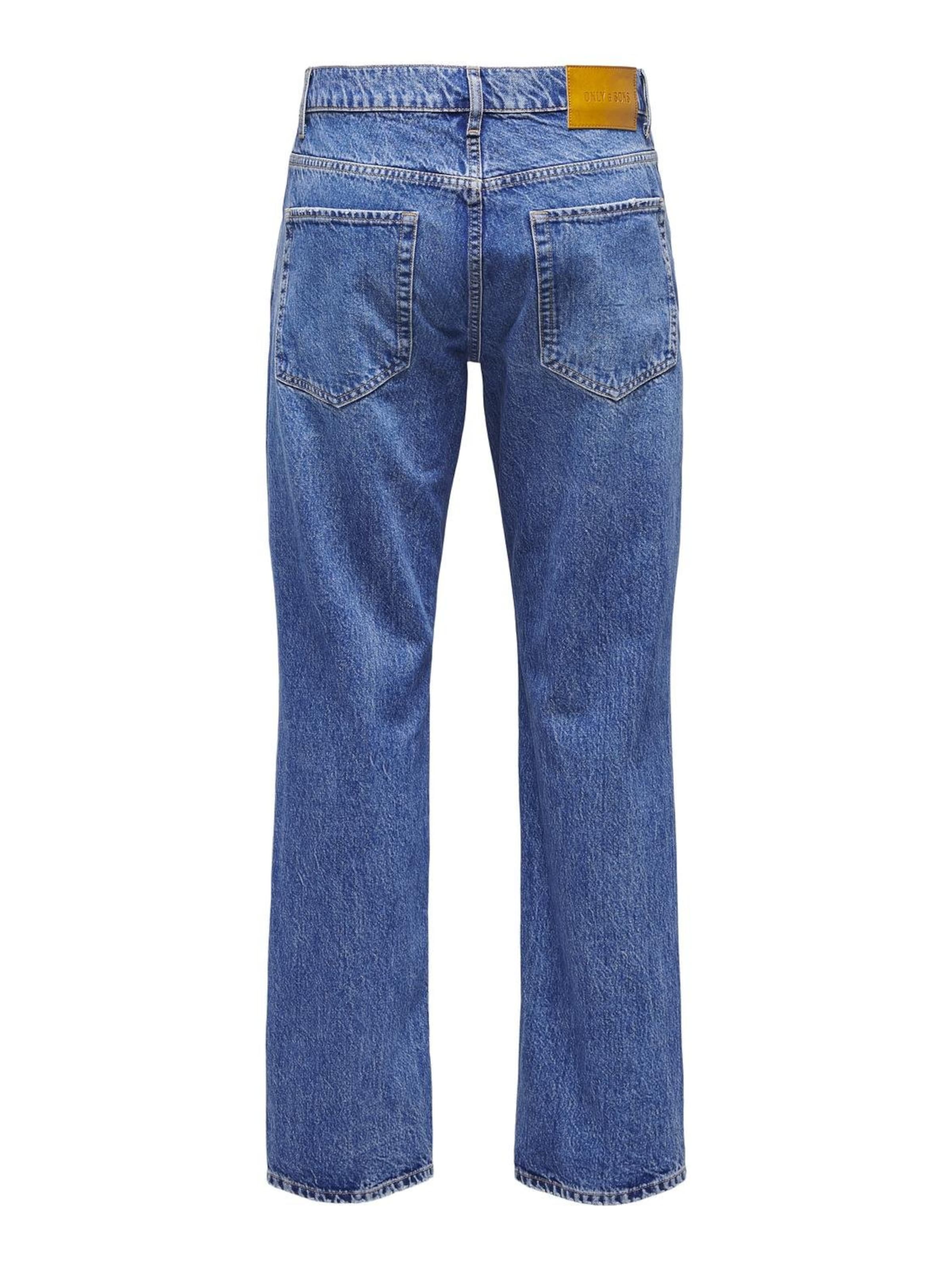 Regular Jeans 'ONSEdge' de la Only & Sons pe albastru