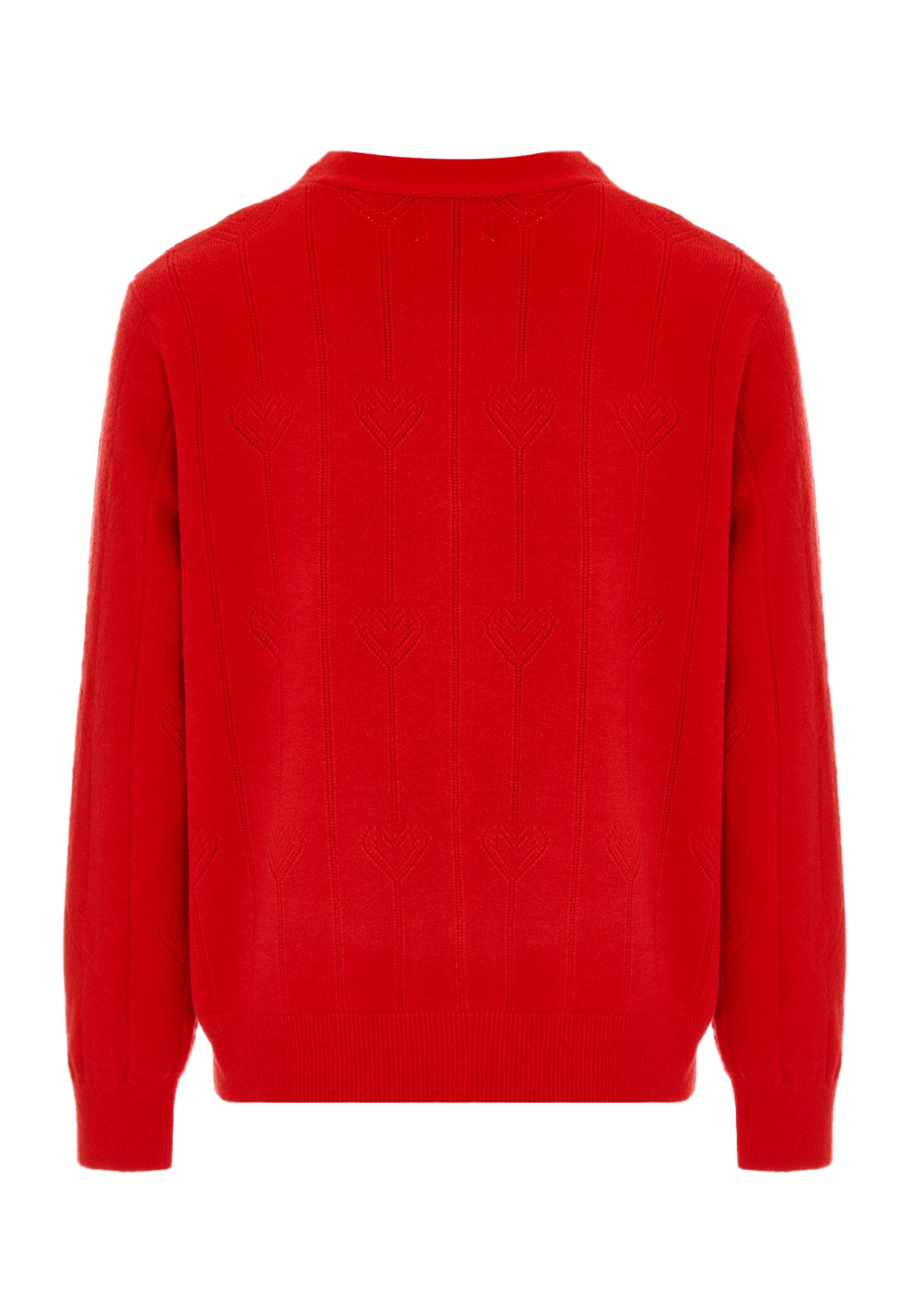 SANIKA Cardigan i rød