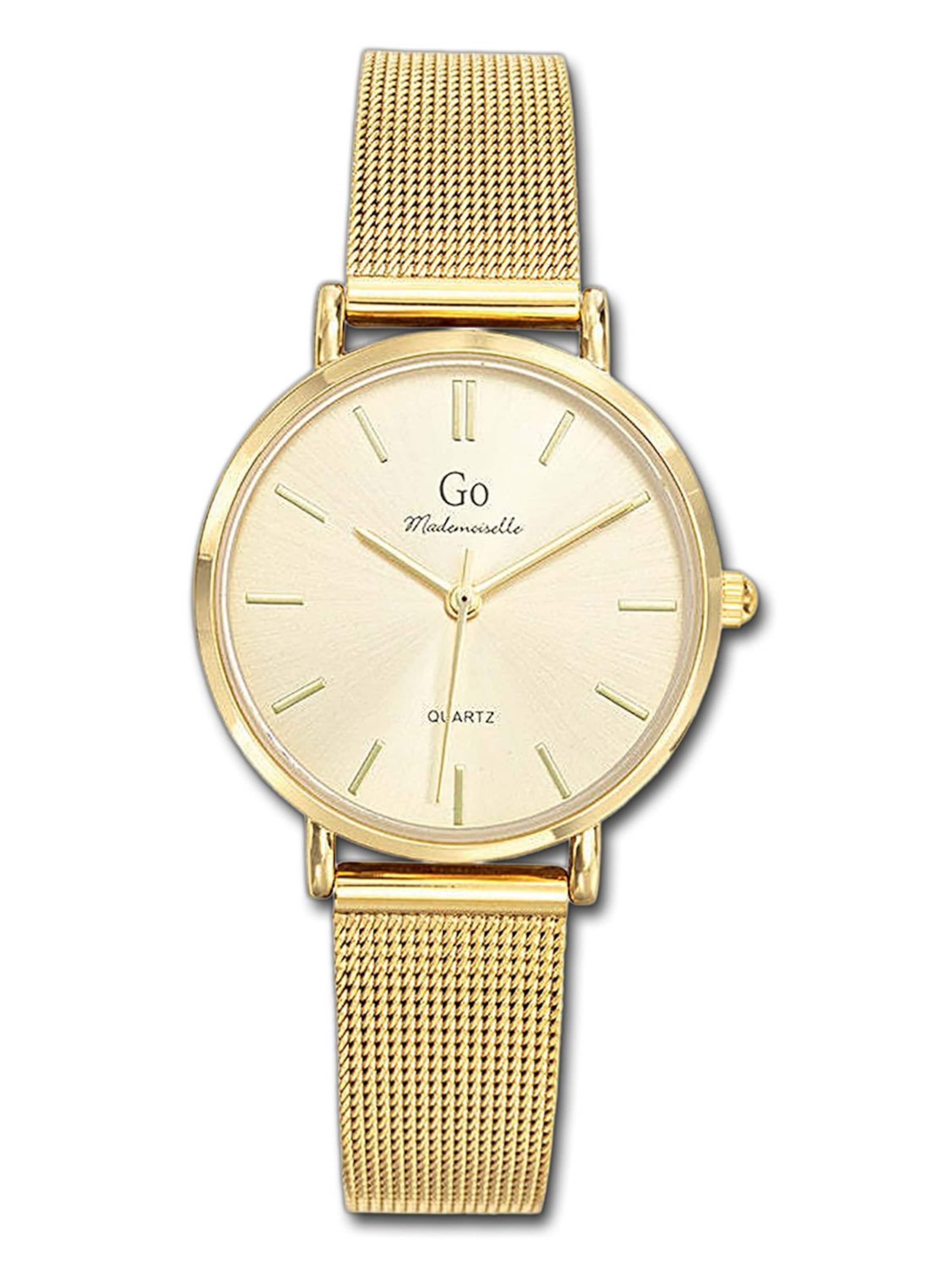 GO GirlOnly Analog Watch in Gold: front