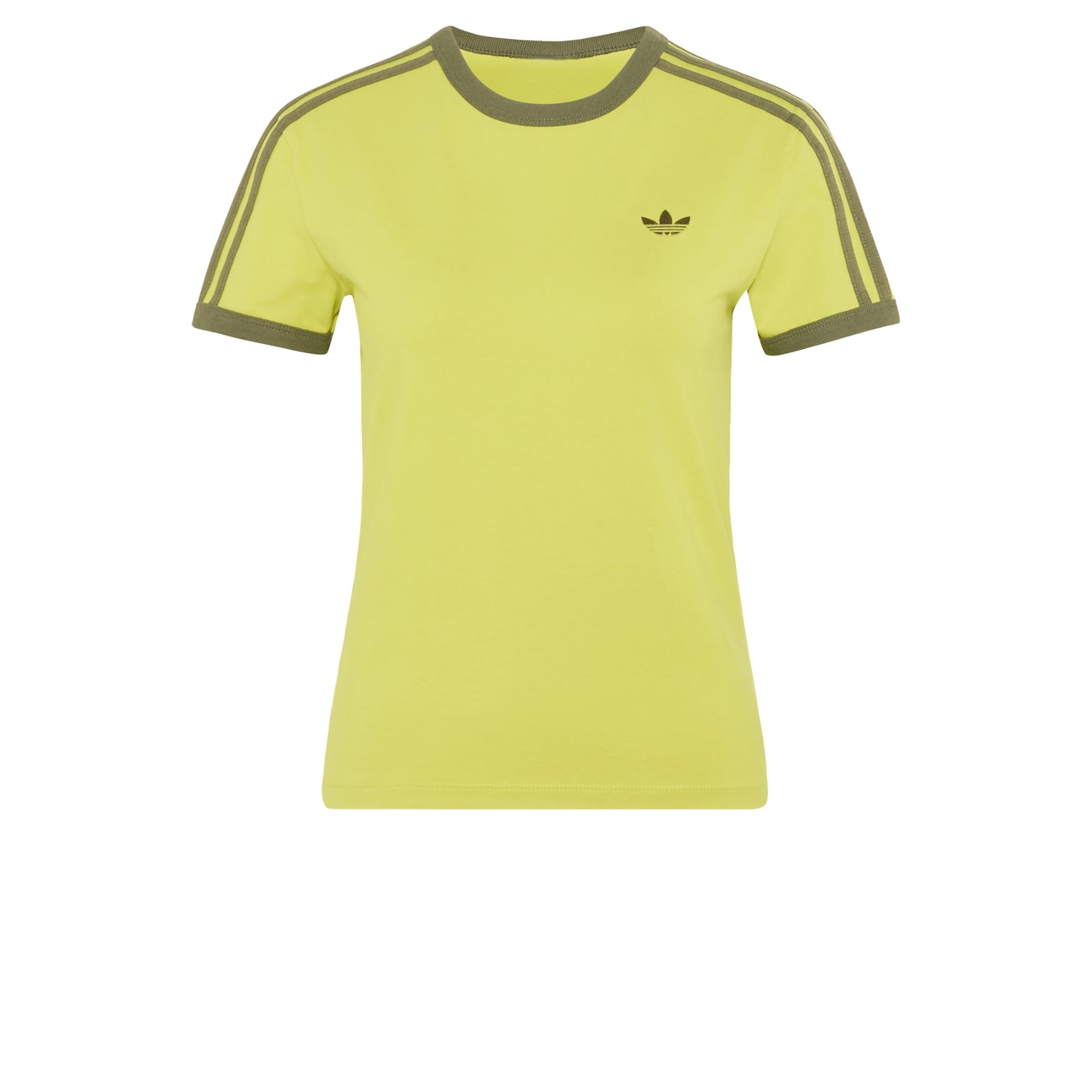 ADIDAS ORIGINALS - Camiseta en verde: frente