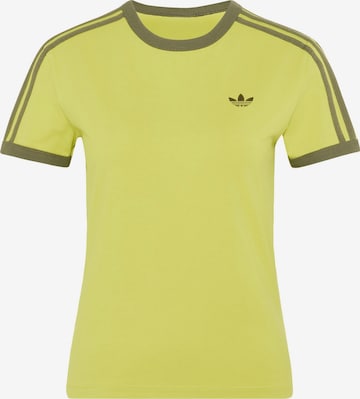 ADIDAS ORIGINALS - Camisa em verde: frente